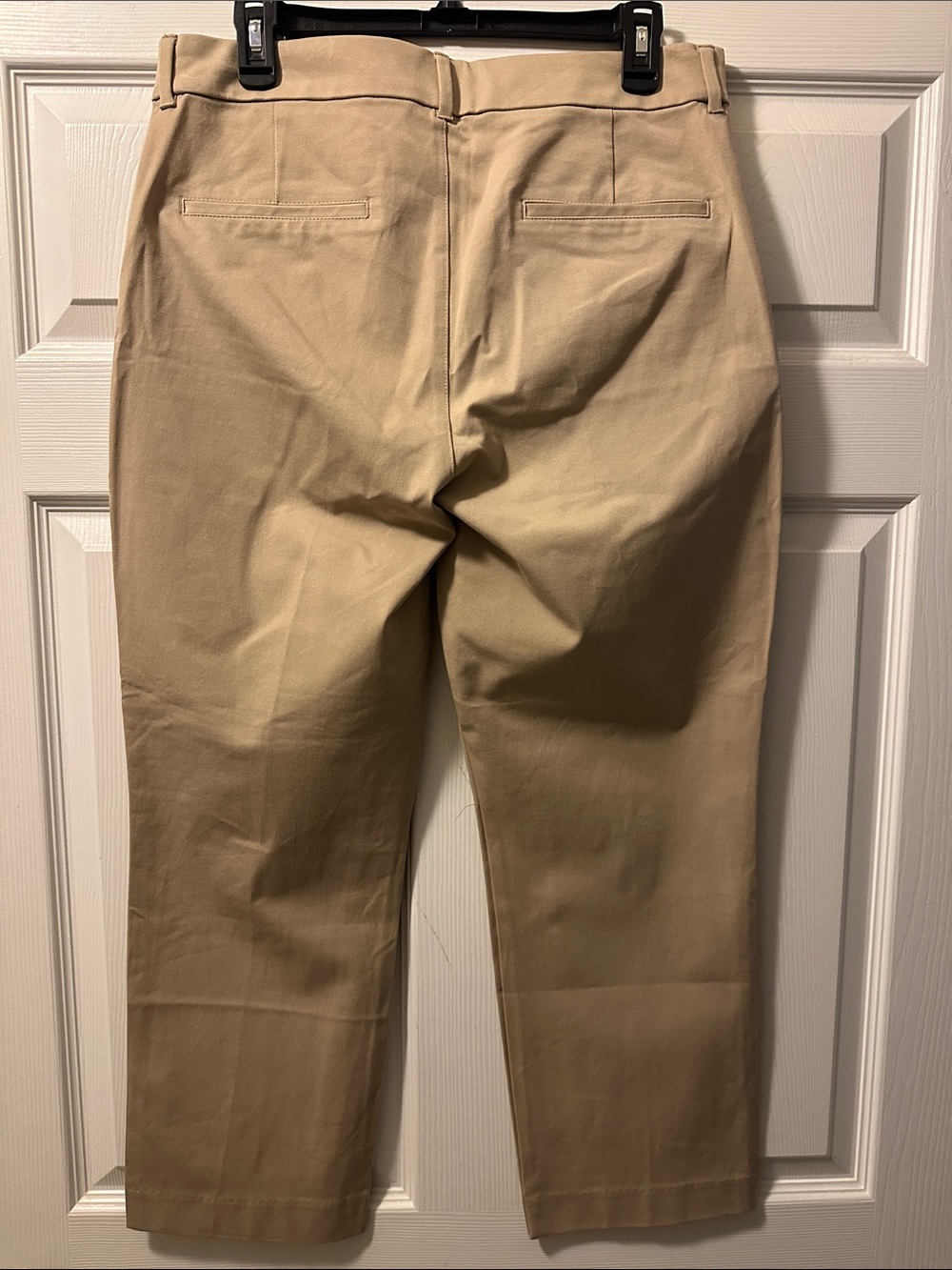 Women’s Old Navy Hi-Rise Pixie Straight Tan Chino Pants - Size 12